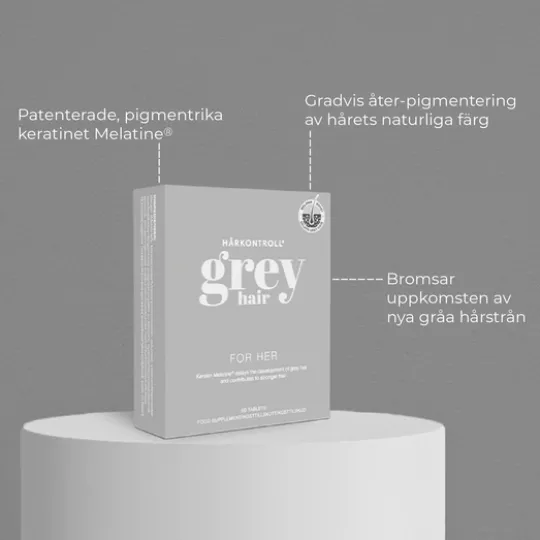 Hårkontroll Grey Hair 60 tabletter