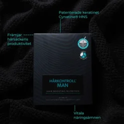 Hårkontroll Man Hair Boosting Nutrition 60 st