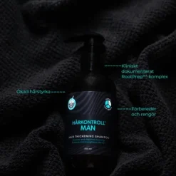 Hårkontroll Man Hair Thickening Shampoo 250 ml