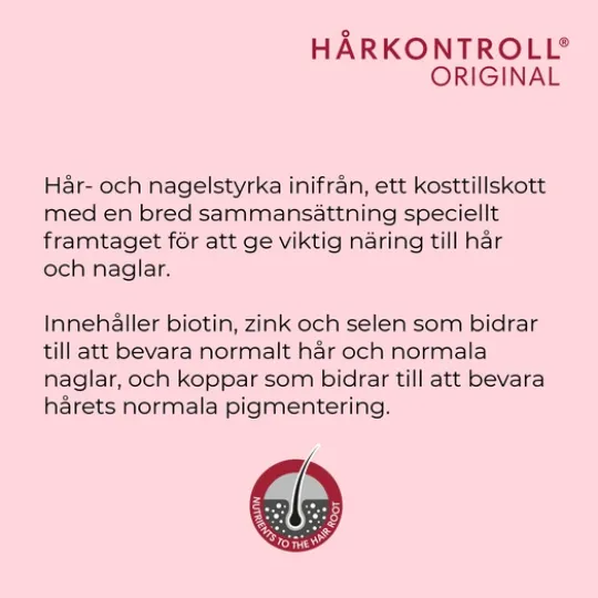 Hårkontroll 240 tabletter