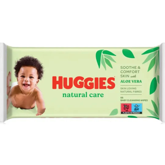 Huggies Våtservetter Natural Care 56 st