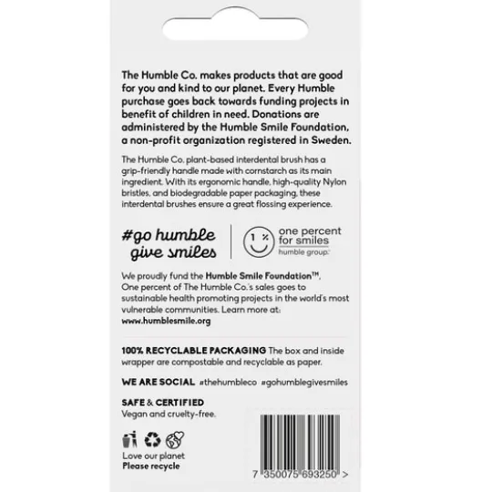 Humble Interdental Brush Plant-based Size 0 6 st