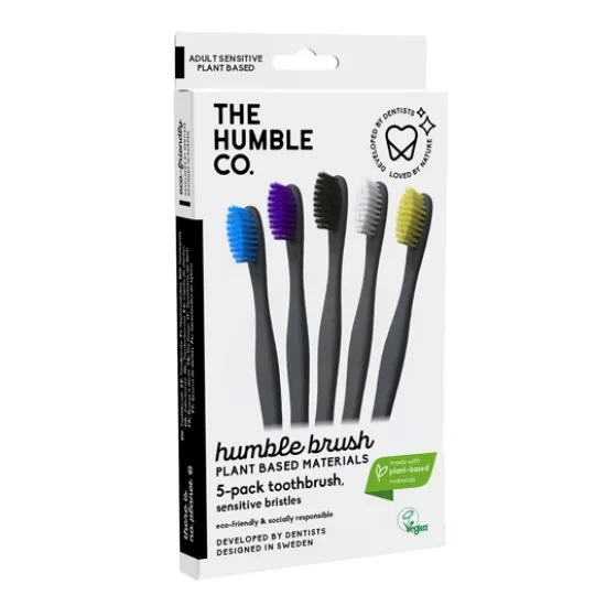 Humble Växtbaserad Tandborste Extra Mjuk 5 st