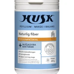 HUSK Psyllium Mage i Balans Mjölksyra Pulver 200 g