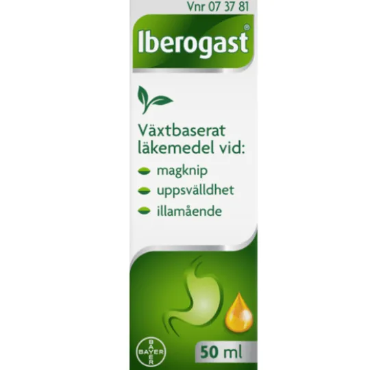 Iberogast, Orala droppar, lösning 50 ml