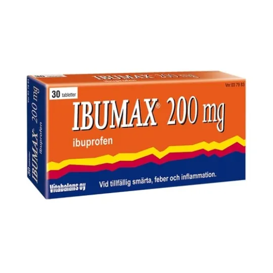 Ibumax filmdragerad tablett 200 mg 30 st