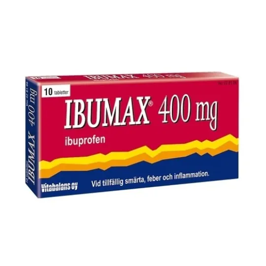 Ibumax 400 mg 10 tablett(er) Filmdragerad tablett