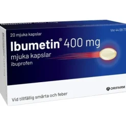 Ibumetin 400 mg mjuk kapsel 20 st