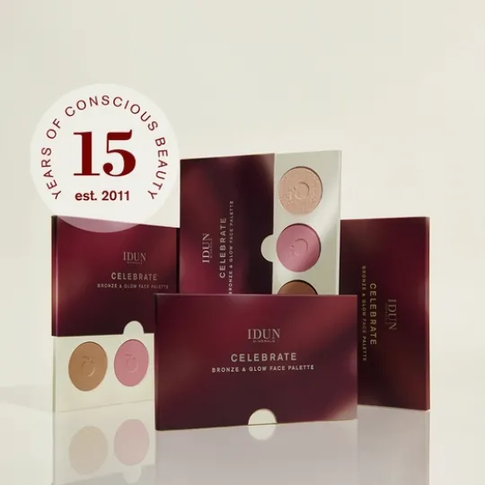 IDUN Minerals Celebrate Bronze & Glow Face Palette 7,6 g