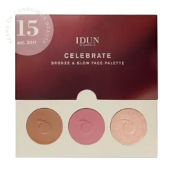 IDUN Minerals Celebrate Bronze & Glow Face Palette 7,6 g