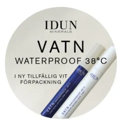 IDUN Minerals Mascara Vatn Waterproof 38°C