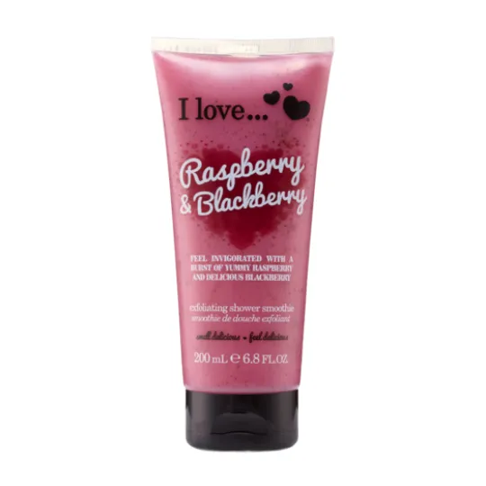 I LOVE Exfoliating Shower Smoothie Raspberry Blackberry 200 ml
