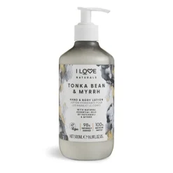 I LOVE Naturals Hand & Body Lotion Tonka Bean & Myrrh 500 ml