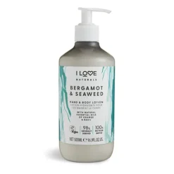 I LOVE Naturals Hand & Body Lotion Bergamot & Seaweed 500 ml