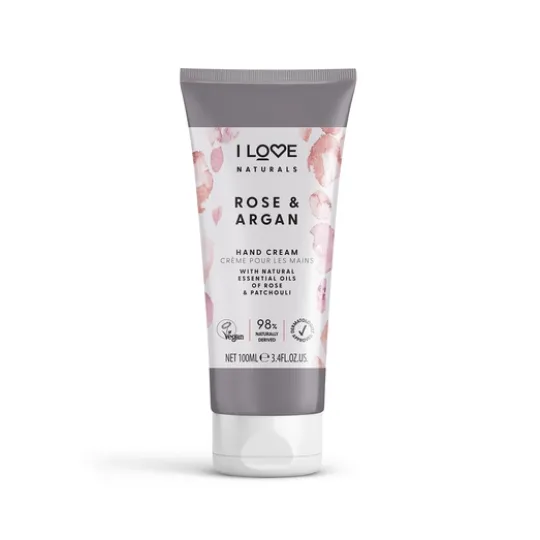 I LOVE Naturals Rose & Argan Hand Cream 100 ml