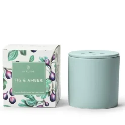 In Flore Anna Doftljus Fig and Amber 350 g