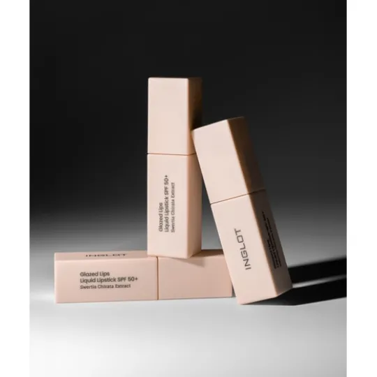 Inglot Glazed Lip Liquid Lipstick SPF50+ 92 Salted Caramel 3,5 ml