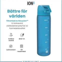 ION8 Vattenflaska Blå 500 ml