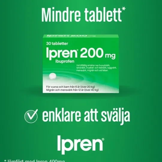 Ipren Filmdragerad Tablett 200 mg 30 st