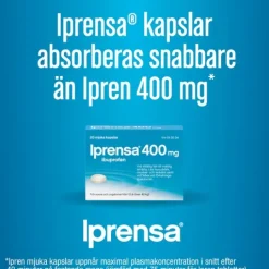 Iprensa mjuka kapslar 400 mg 20 st