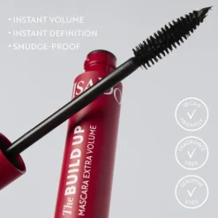 ISADORA Build Up Mascara Extra Volume 01 Super Black 10 ml