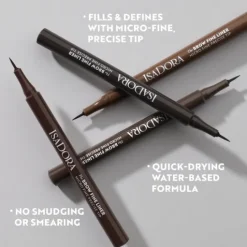 IsaDora The Brow Fine Liner, Micro fine precise tip 03 Medium Brown