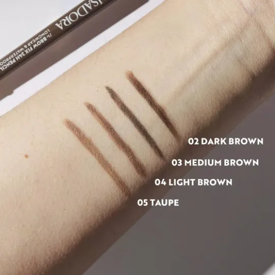 IsaDora The Brow Fix 24h Pencil Longwear & Waterproof 03 Medium Brown 0,32 g
