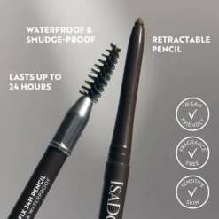 IsaDora The Brow Fix 24h Pencil Longwear & Waterproof 02 Dark Brown 0,32 g
