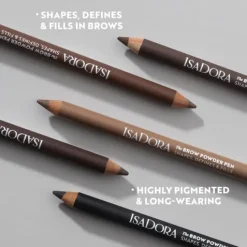 IsaDora The Brow Powder Pen Shapes, Defines & Fills 02 Dark Brown 1,1 g