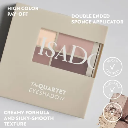 IsaDora The Eyeshadow Quartet 12 Crystal Mauve 3,5 g