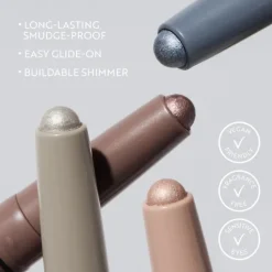 IsaDora The Gleam Eyeshadow Stick Longwear & Water-Resistant 52 Mauve Brown 1 g