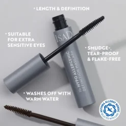 IsaDora The Hypo Allergenic Definition Mascara 01 Black 10 ml