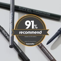 IsaDora The Intense Eyeliner 24H Wear & Smudge-proof 61 Black Brown 0,35 g