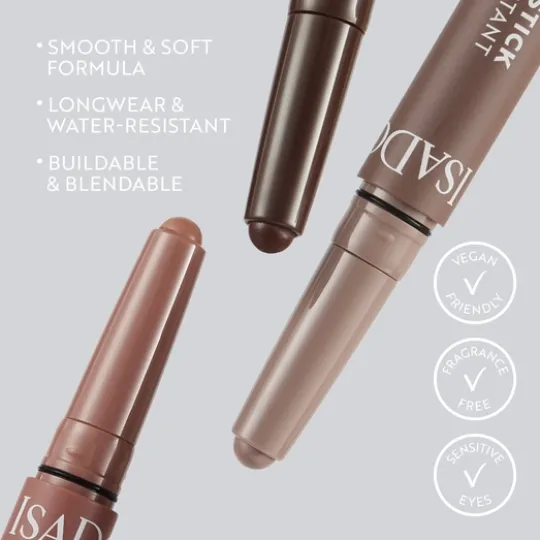 IsaDora The Matte Eyeshadow Stick Longwear & Water-Resistant 61 Apricot Blush 1,2 g