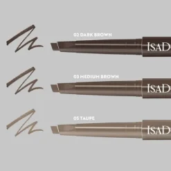 IsaDora The Sculpting Brow Pen Volumize & Waterproof 03 Medium Brown