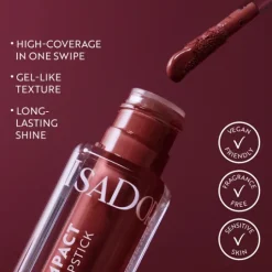 IsaDora The True Impact Vinyl Liquid Lipstick 18 Brave 4,8 ml