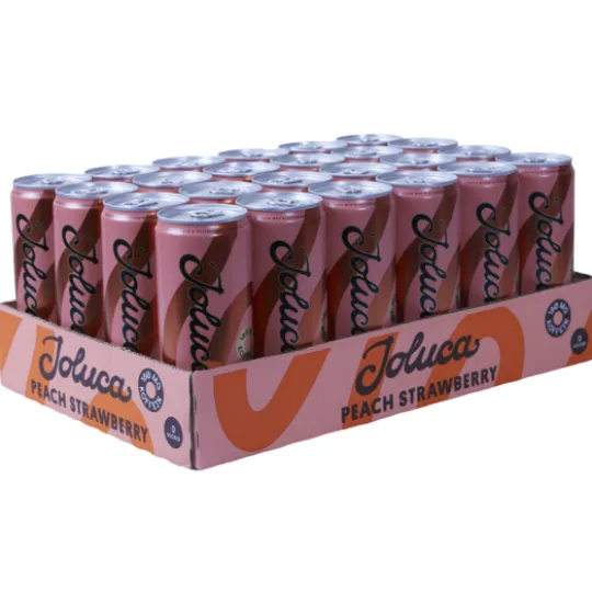 Joluca Peach Strawberry 330 ml 24-pack