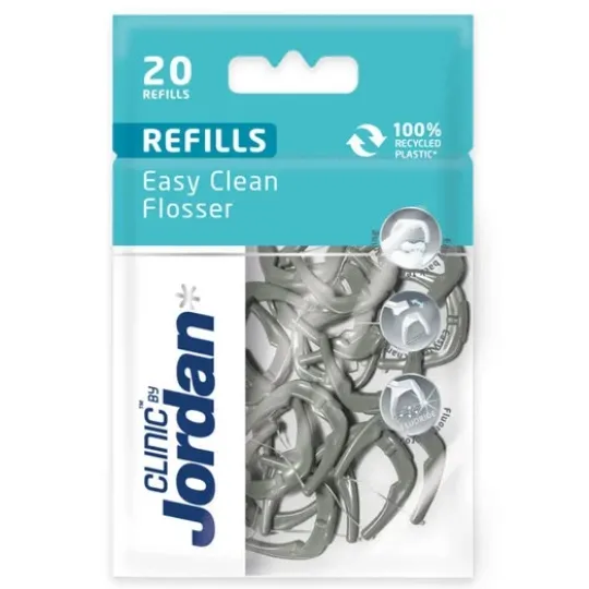 Jordan Clinic Easy Clean Flosser Refill 20 st