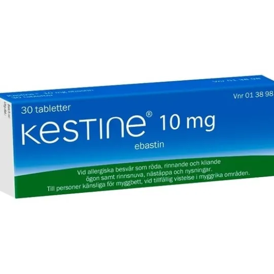 Kestine, filmdragerad tablett 10 mg 30 st