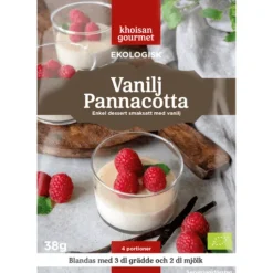 Khoisan Gourmet Pannacotta Vanilj EKO 38 g