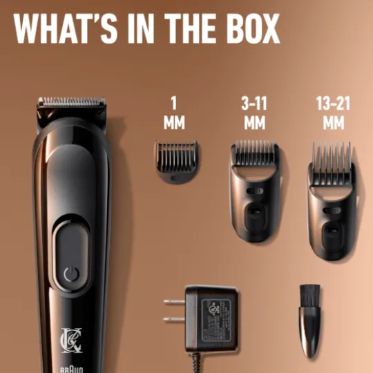 King C. Gillette Skäggtrimmer med 3 kammar
