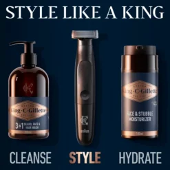 King C. Gillette Style Master Rakblad till Skäggtrimmer