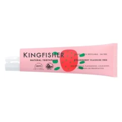 Kingfisher Tandkräm för Barn Jordgubb (utan fluor) 75 ml