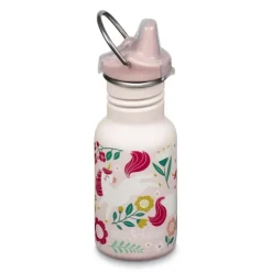 Klean Kanteen Kid Classic Narrow Leaping Unicorns w/ Kid Sippy Cap 355 ml