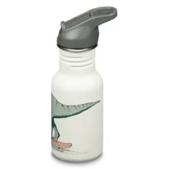Klean Kanteen Kid Classic Narrow Dino Skate w/ Flip Seal Sport Cap 355 ml