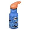 Klean Kanteen Kid Classic Narrow Sharks in Shades w/ Flip Seal Sport Cap 355 ml