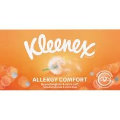 Kleenex Allergy Comfort Box Näsdukar 56-pack