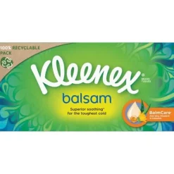 Kleenex Balsam Box Näsdukar 64-pack