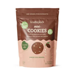 Knatteplock Mini-cookies Kakao och mandel 150 g