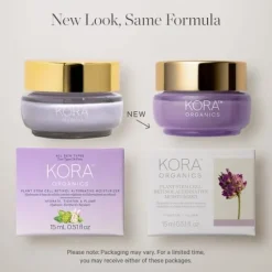 KORA Organics Plant Stem Cell Retinol Alternative Moisturizer 15 ml
